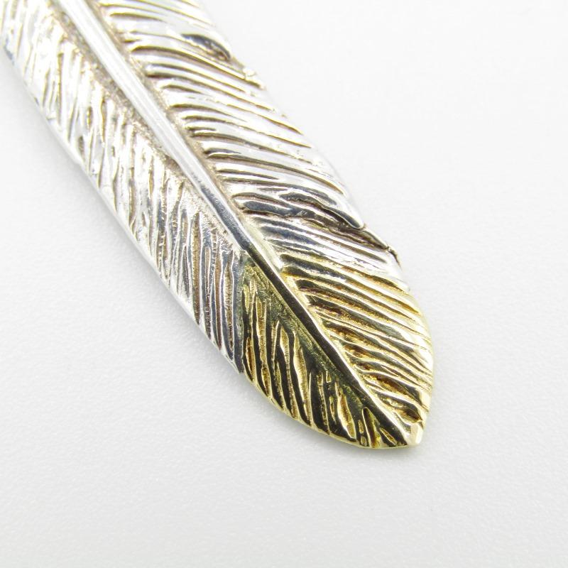 REDMAN 小フェザー 右向き 先金 K18 ゴールド REDMAN 小フェザー 右向き 先金 K18 ゴールド