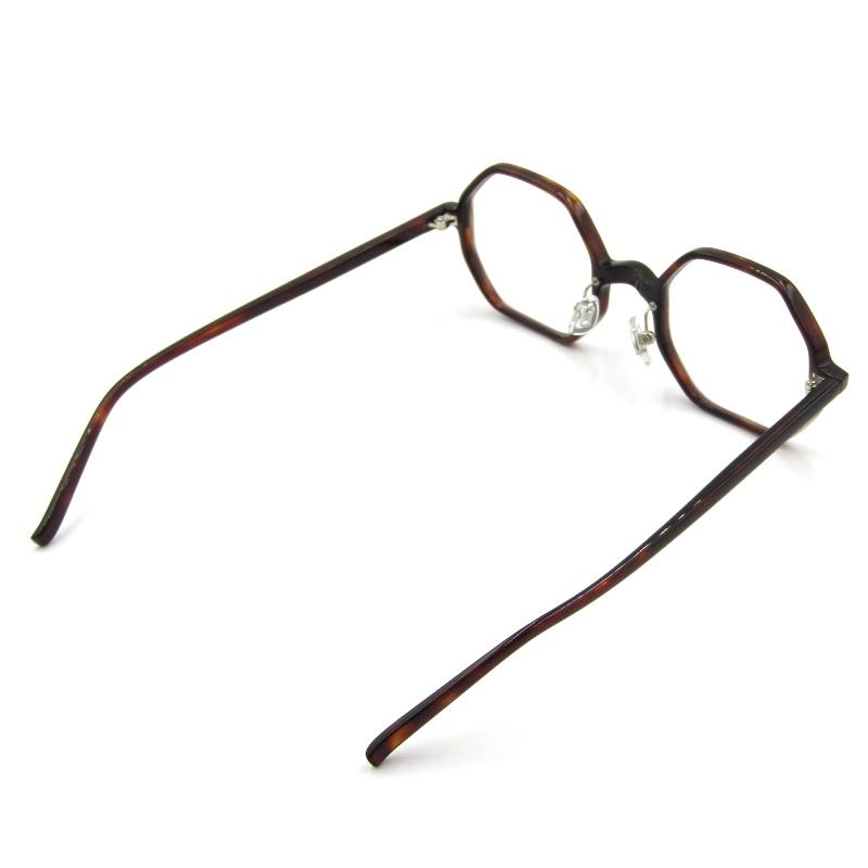 美品 白山眼鏡店 ハクサンメガネ メガネフレーム OCTAGON オクタゴン  