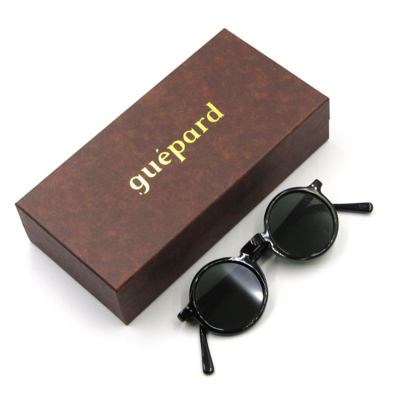 美品 guepard ギュパール サングラス gp-11 ラウンド 日本製 丸 美品 guepard ギュパール サングラス gp-11 ラウンド 日本製 丸