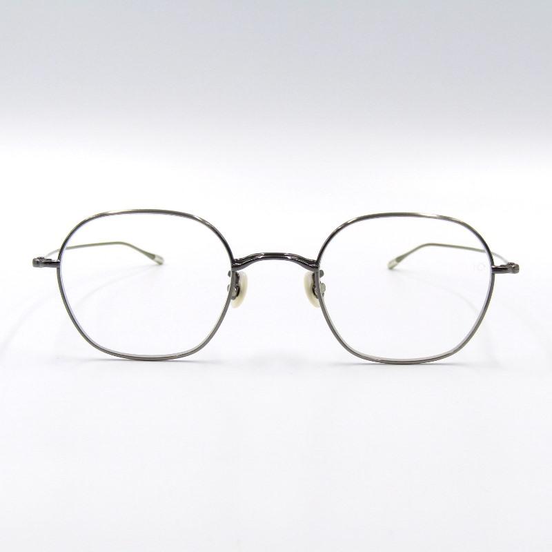 未使用 10eyevan テンアイヴァン メガネフレーム No.2 48 ヘキサゴン  