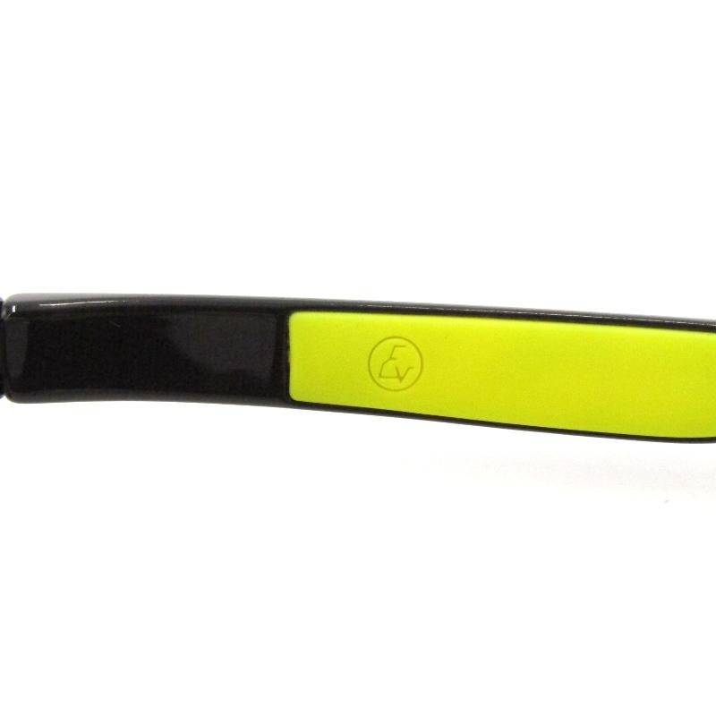 美品 Eyevol RYS II マットブラック/イエロー 美品 Eyevol アイヴォル サングラス RYS II BK-LY-MBLPL-M.BLU