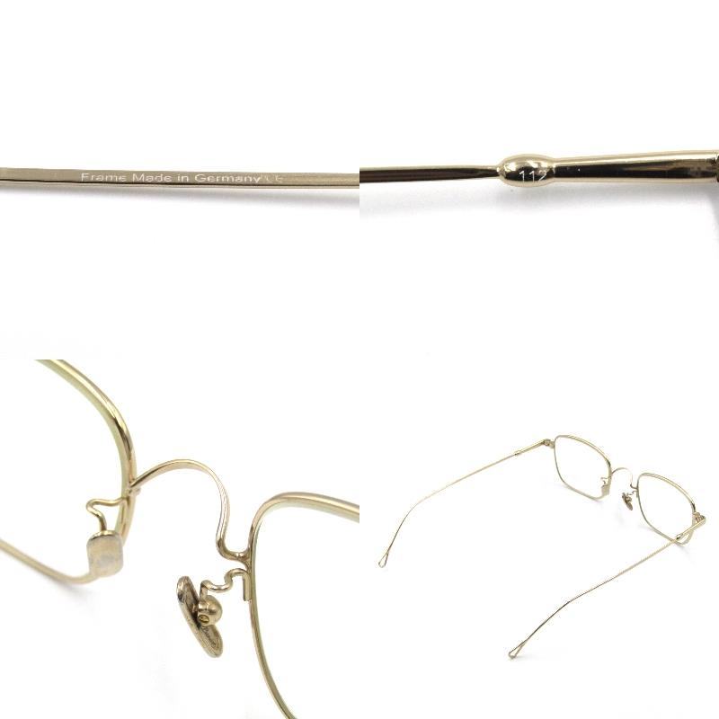 Lunor ルノアメガネ ゴールド メタルフレームドイツ製