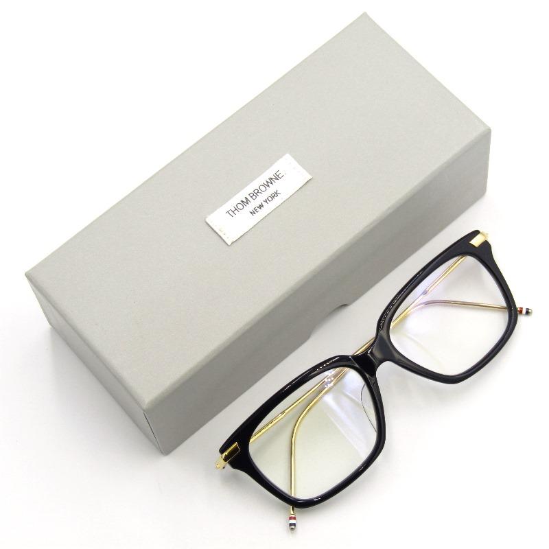 THOM BROWNE トムブラウン メガネフレーム TB-701 D-NVY-GLD-53-AF 