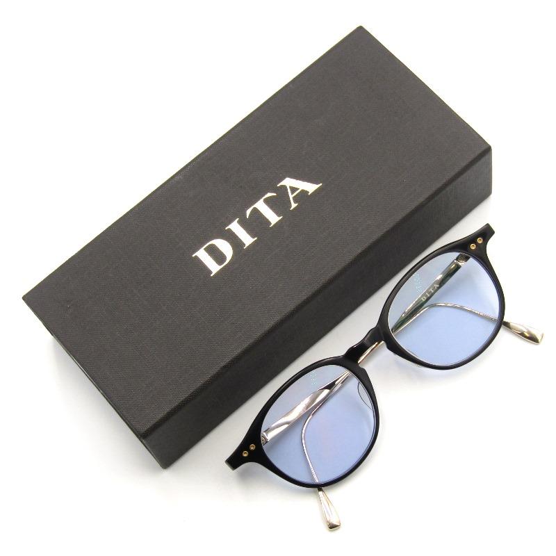 Dita DITA ディータ メガネフレーム ASH DRX-2073-D-BLK-GLD-47 