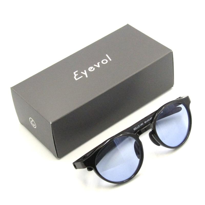 未使用 Eyevol アイヴォル サングラス BELLO 49 BK-DG-MBL ベロ