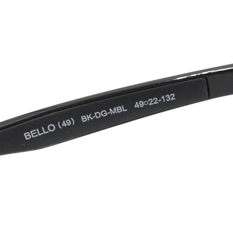 未使用 Eyevol アイヴォル サングラス BELLO 49 BK-DG-MBL ベロ ボストン 日本製 ブラック/ダークグレー  50017769｜classic｜06