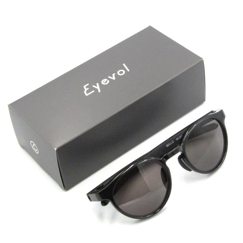 未使用 Eyevol アイヴォル サングラス BELLO 49 BK-DG-DK.GRY ベロ 