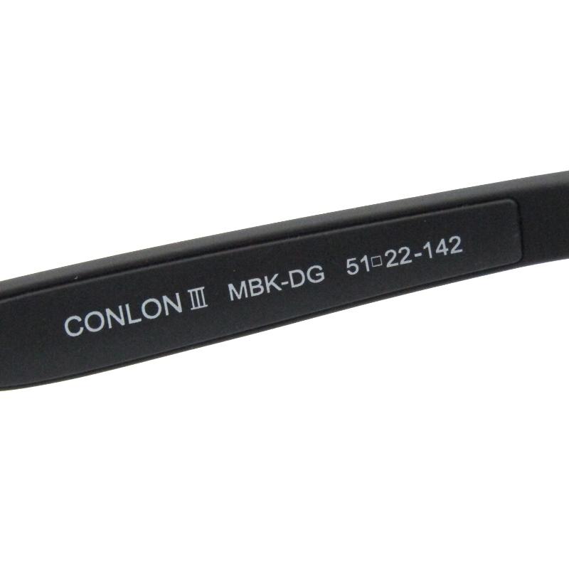 未使用 Eyevol アイヴォル サングラス CONLON III MBK-DG-DK.GRY