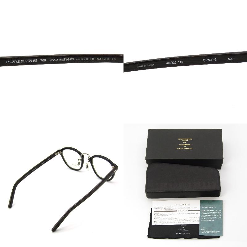 OLIVER PEOPLES for more trees オリバーピープルズ 坂本龍一 メガネ 