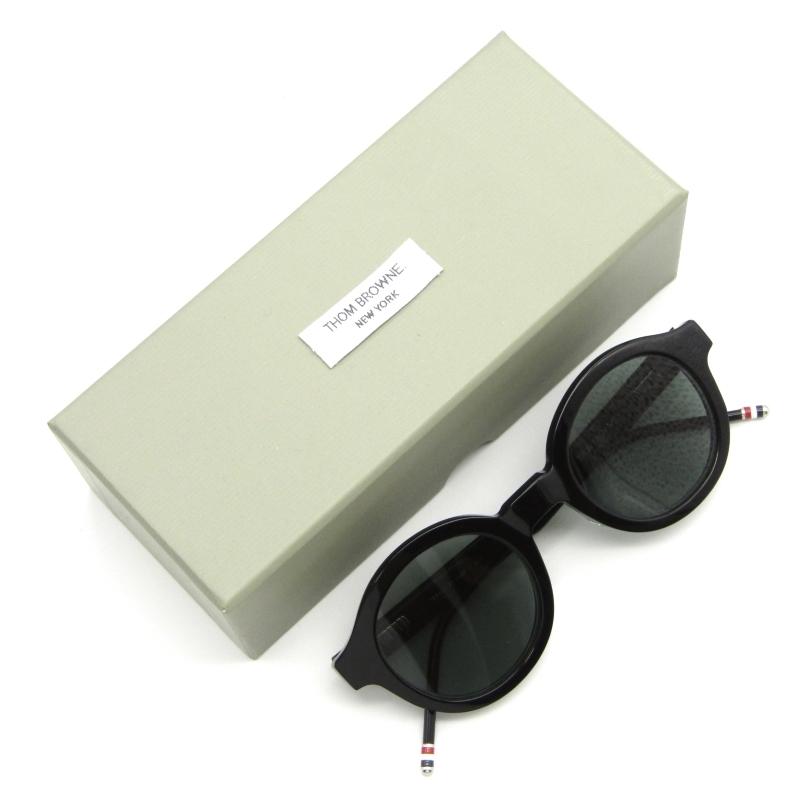 THOM BROWNE トムブラウン アイウェア サングラス 眼鏡 TB-411 THOM BROWNE 未使用 トムブラウン サングラス TBS-411-47-01A TB