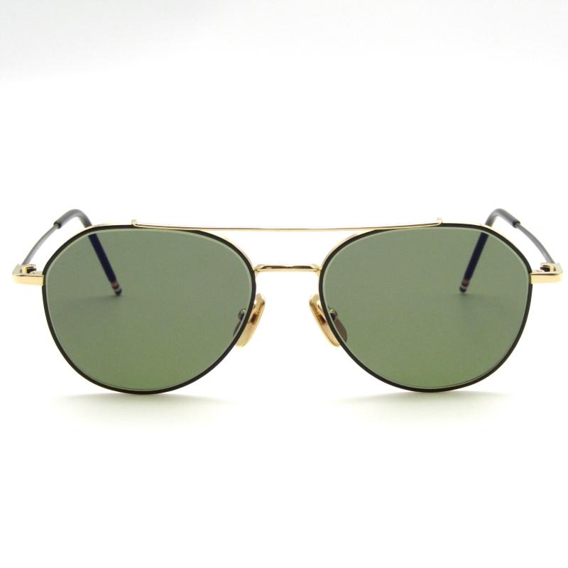 THOM BROWNE 未使用 トムブラウン サングラス TB-105-A-BLK-GLD THOM BROWNE 未使用 トムブラウン サングラス TB-105-A-BLK-GLD