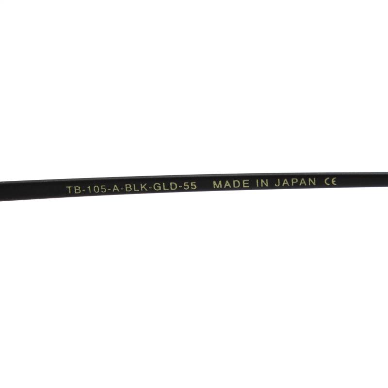 THOM BROWNE 未使用 トムブラウン サングラス TB-105-A-BLK-GLD THOM BROWNE 未使用 トムブラウン サングラス TB-105-A-BLK-GLD