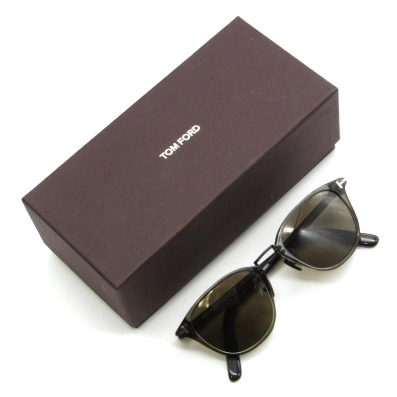 美品 TOM FORD サングラス TF1049-D 20J トムフォード TOM FORD EYEWEAR サングラス TF1049-D 20J ウェリントン メンズ