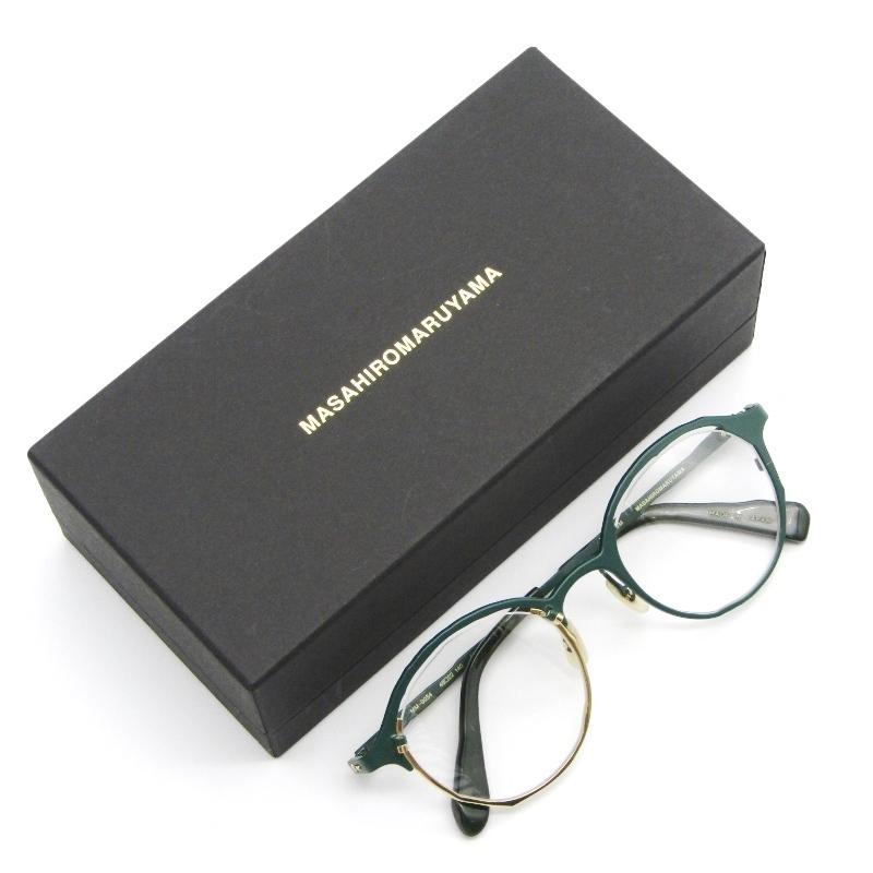 未使用 MASAHIROMARUYAMA マサヒロマルヤマ メガネフレーム MM-0054  