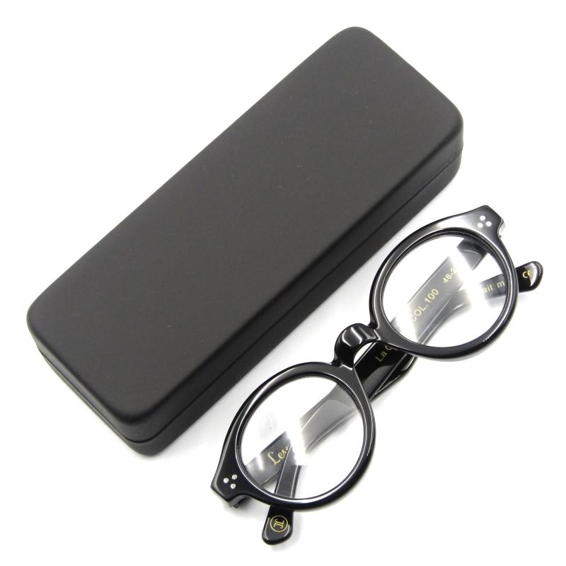 美品 Lesca LUNETIER レスカ ルネティエ メガネフレーム La Corb 