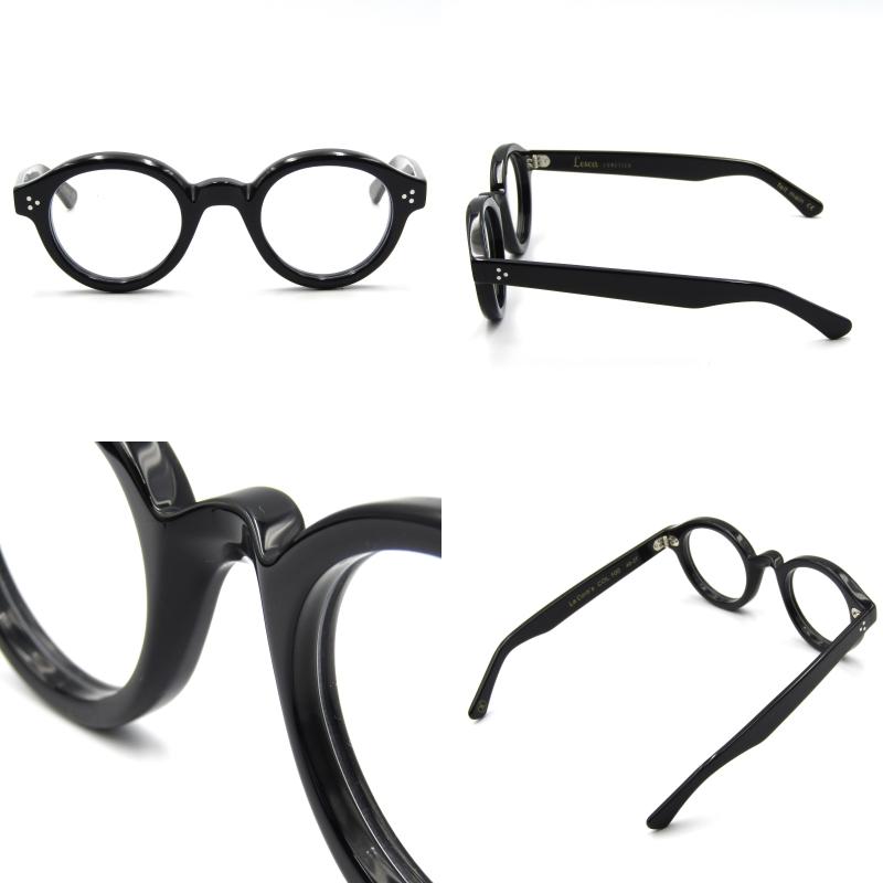 美品 Lesca LUNETIER レスカ ルネティエ メガネフレーム La Corb 