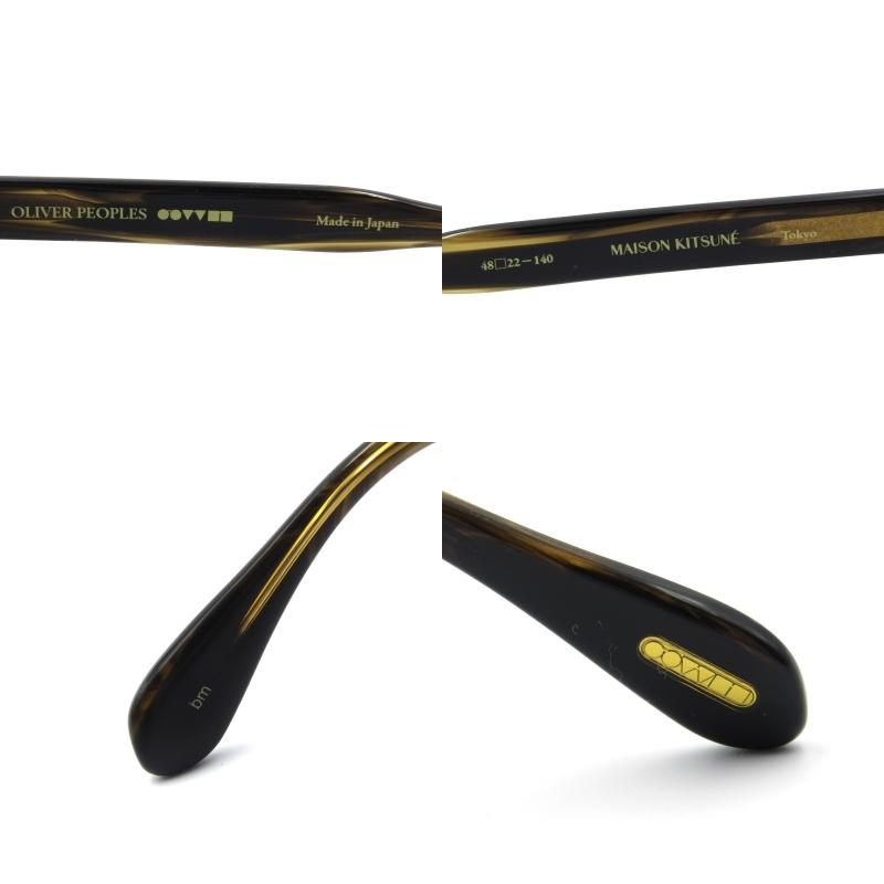 MAISON KITSUNE × OLIVER PEOPLES メゾンキツネ オリバー MAISON KITSUNE × OLIVER PEOPLES メゾンキツネ オリバー