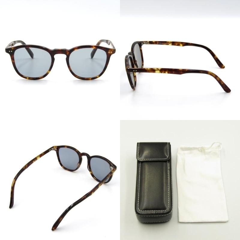 YELLOWS PLUS PASCAL サングラス YELLOWS PLUS 新型『PASCAL』が入荷いたしました。 l レンズ越し