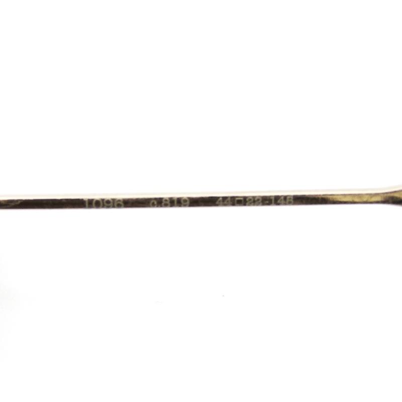 美品 EYEVAN7285 アイヴァン7285 メガネフレーム MODEL.1096 度入り