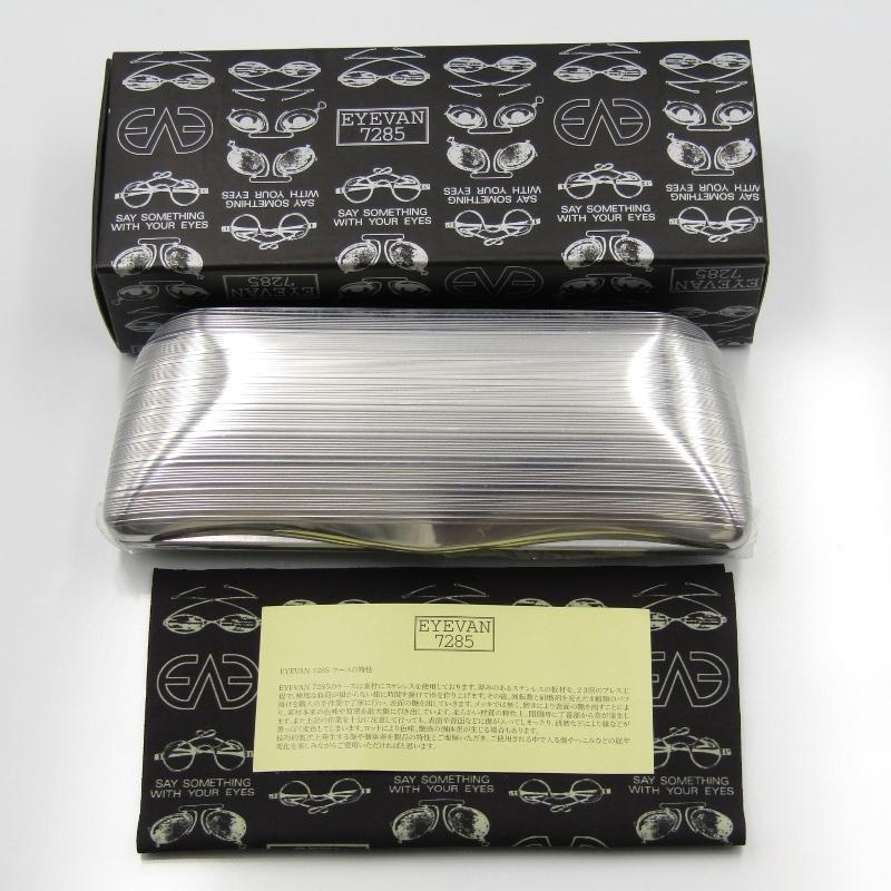 9/23まで出品　【美品】EYEVAN7285 1096 美品 EYEVAN7285 アイヴァン7285 メガネフレーム MODEL.1096 度