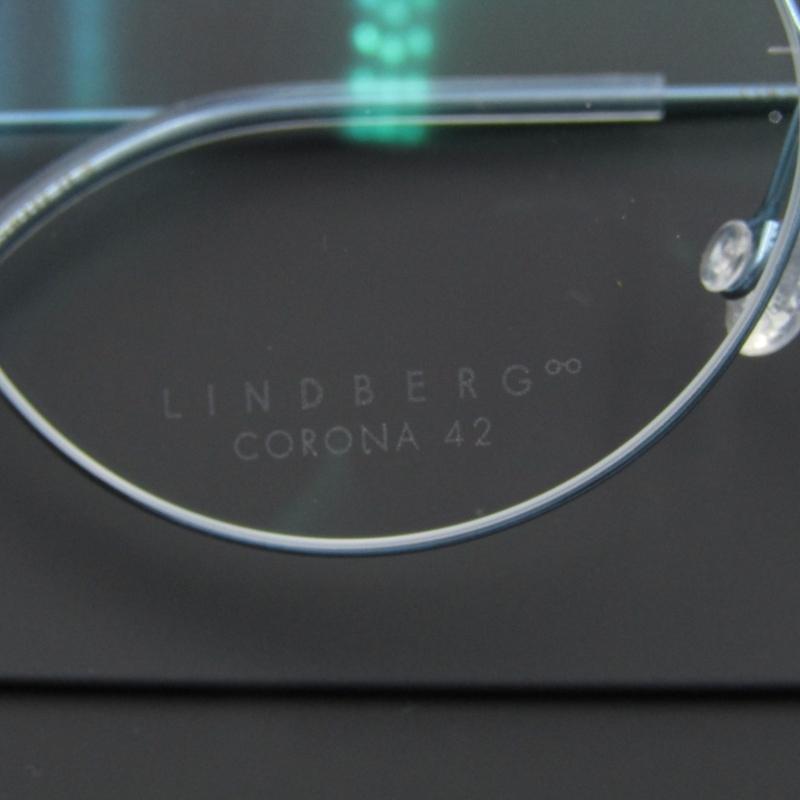 未使用 LINDBERG リンドバーグ メガネフレーム Rim CORONA 42 