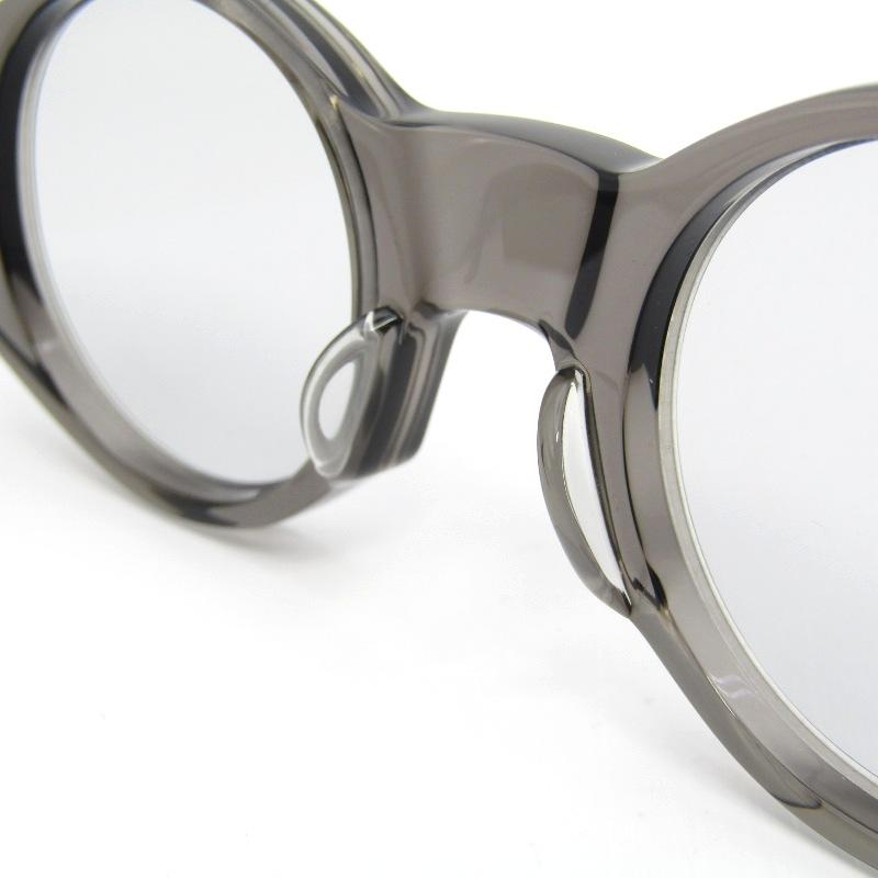 美品 Lunetta BADA ルネッタバダ メガネフレーム No.676 度入り 日本製 0060 CRYSTAL GREY 54000633 美品 Lunetta BADA ルネッタバダ メガネフレーム No.676 度入り 日本製