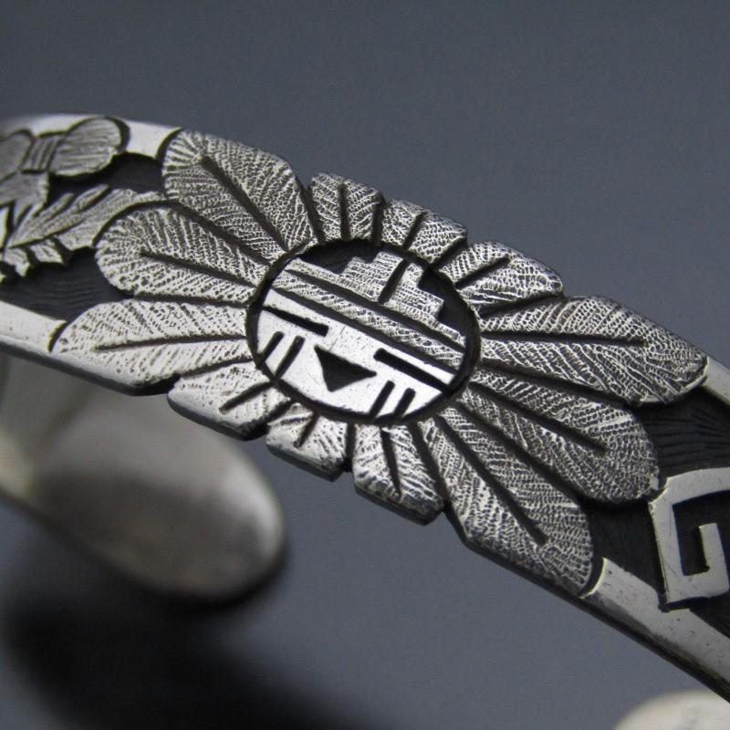 良品 Ronald Wadsworth ホピ族 バングル オーバーレイ サン 良品 Ronald Wadsworth ホピ族 バングル オーバーレイ サン