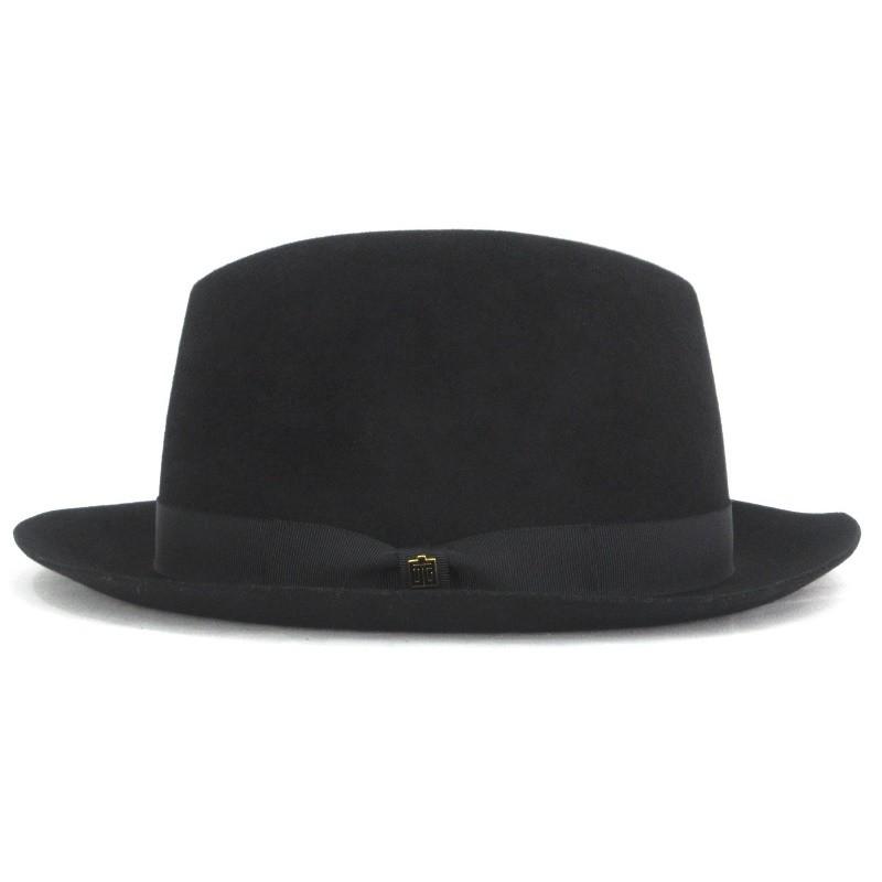 美品 BUNJIROW 文二郎帽子店 フェルトハット ラビットファー