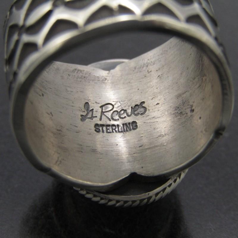 美品 Gary Reeves ナバホ族 リング ナンバーエイト ターコイズ 美品 Gary Reeves ナバホ族 リング ナンバーエイト ターコイズ