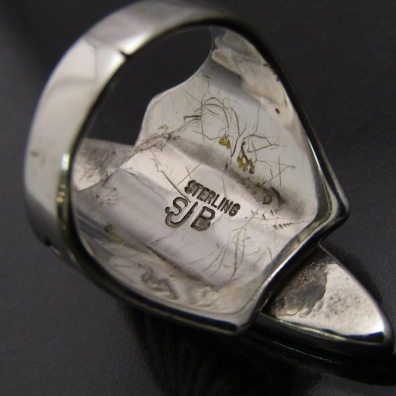 Steven J Begay ナバホ族 リング オーバーレイ スティーブンJ Steven J Begay ナバホ族 リング オーバーレイ スティーブンJ