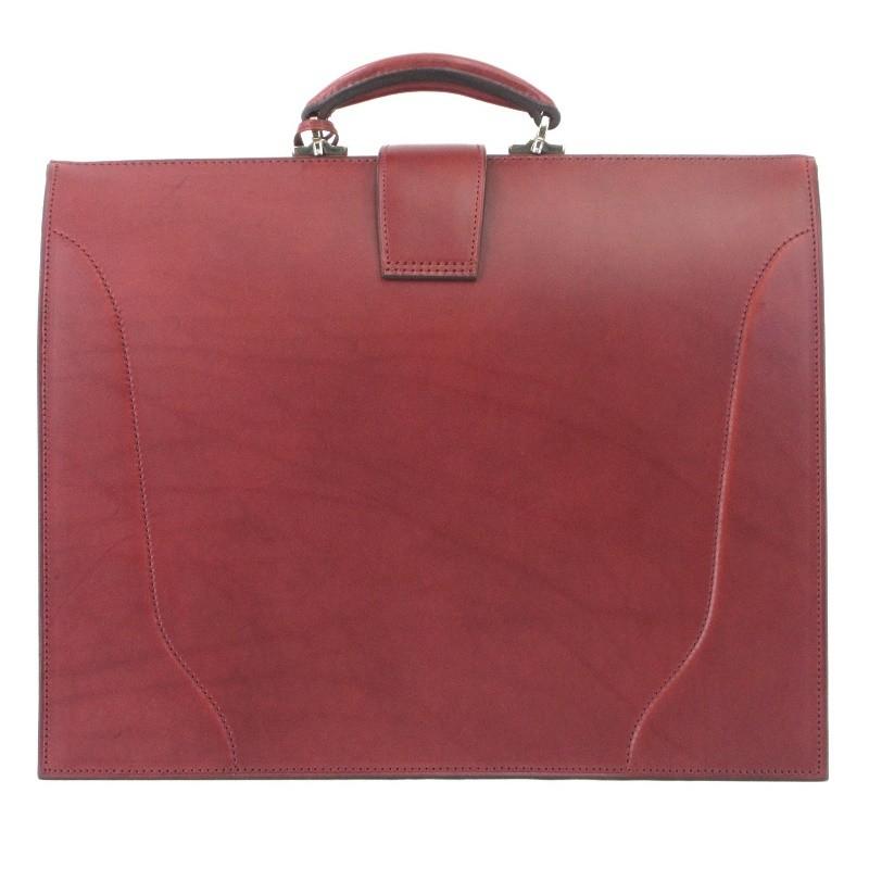 美品 Le Bonheur ルボナー ダレスバッグ 太マチ 前錠タイプ ブリーフ 