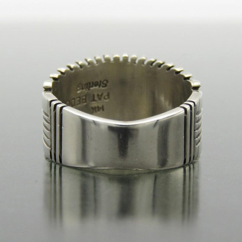 良品 Patricia Bedonie ナバホ族 リング サンバースト 14K Pat 良品 Patricia Bedonie ナバホ族 リング サンバースト 14K Pat