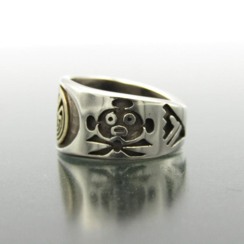 良品 Jason Takala ホピ族 リング 14K メイズ ジェイソンタカラ 良品 Jason Takala ホピ族 リング 14K メイズ ジェイソンタカラ