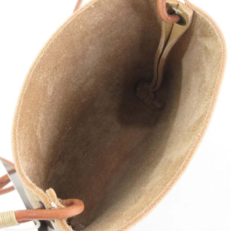 未使用 SUNSEA サンシー 34 Pochette 19A75 ポシェット ポーチ  