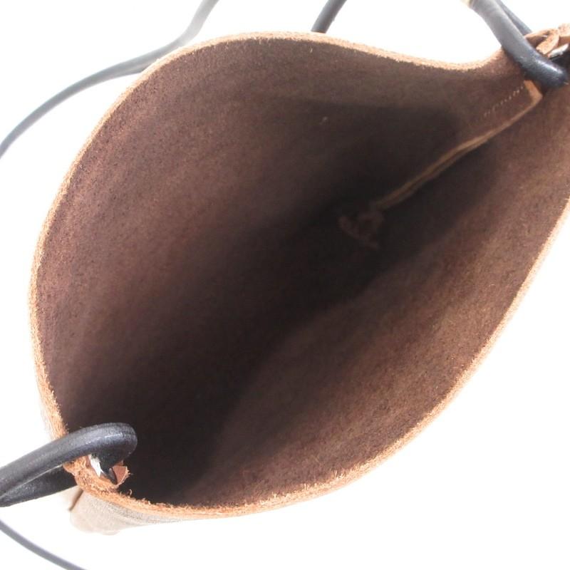 未使用 SUNSEA サンシー 34 Pochette 19A75 ポシェット ポーチ  