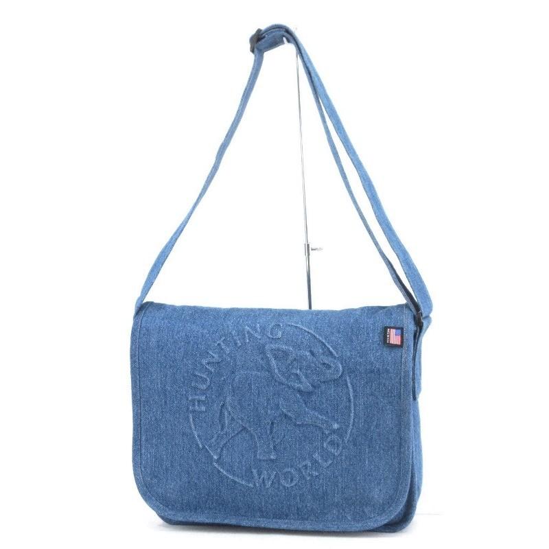 美品 HUNTING WORLD ハンティングワールド ショルダーバッグ