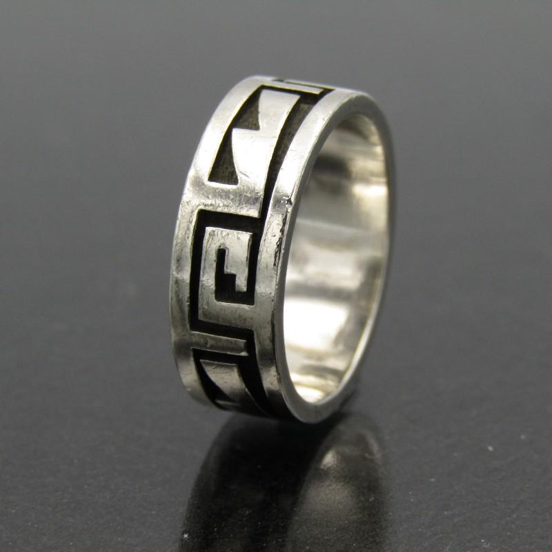 Arthur Allen Lomayestewa ホピ族 リング オーバーレイ 15号