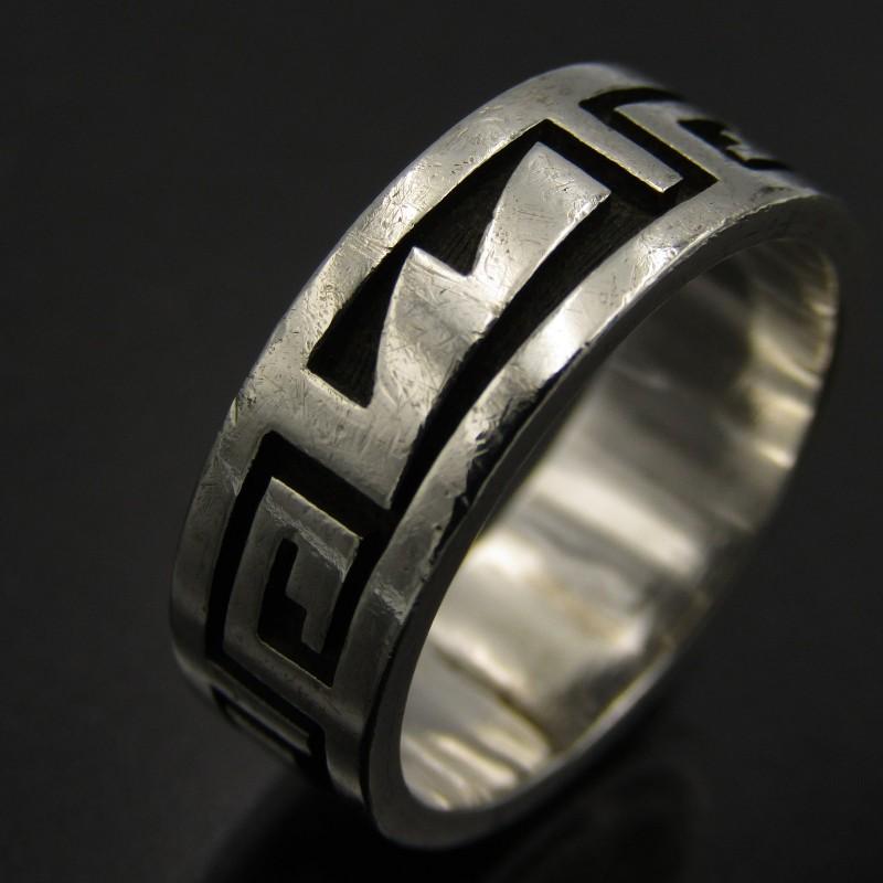 Arthur Allen Lomayestewa ホピ族 リング オーバーレイ 15号