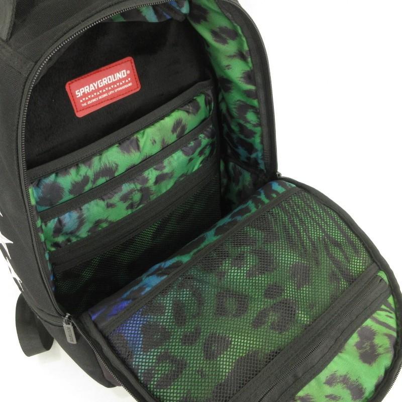 未使用タグ付き SPRAYGROUND ブラック リュック Midnight Chateau DLXSV Backpack (Black) | Sprayground