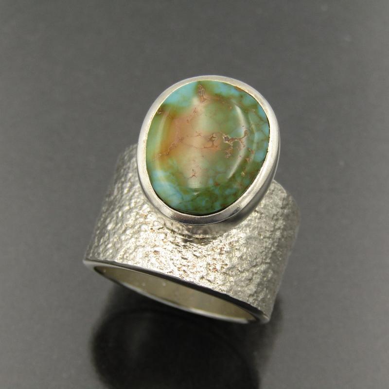 美品 Darryl Dean Begay ナバホ族 リング トゥファキャスト 美品 Darryl Dean Begay ナバホ族 リング トゥファキャスト