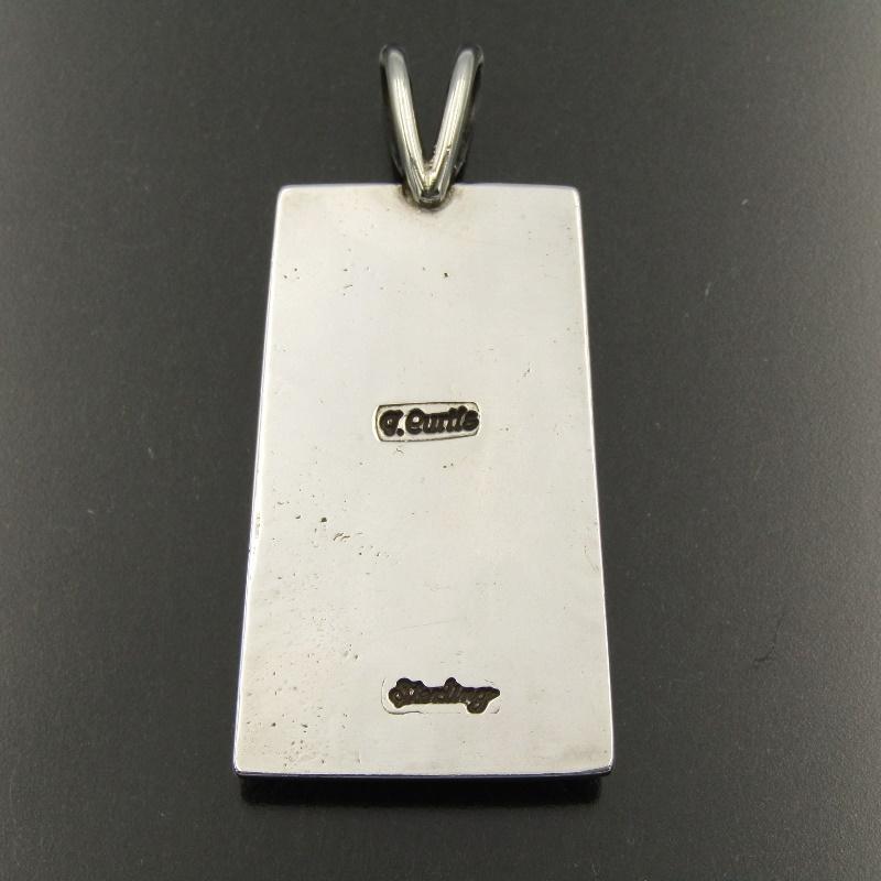 美品 Thomas Curtis ナバホ族 ペンダント ビズビー ターコイズ