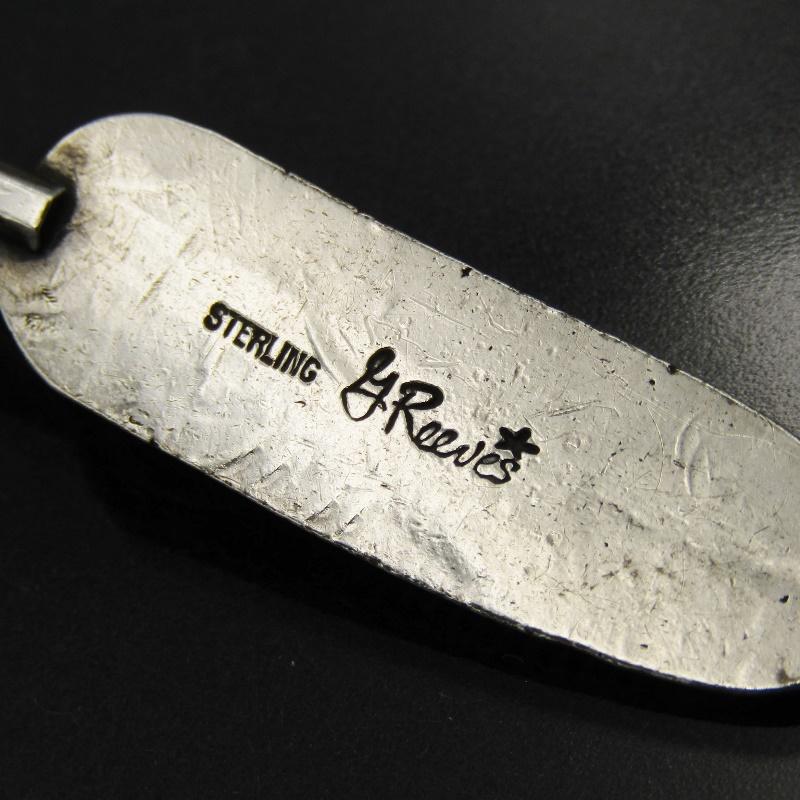 良品 Gary Reeves ナバホ族 ペンダント フェザー モレンシ 良品 Gary Reeves ナバホ族 ペンダント フェザー モレンシ