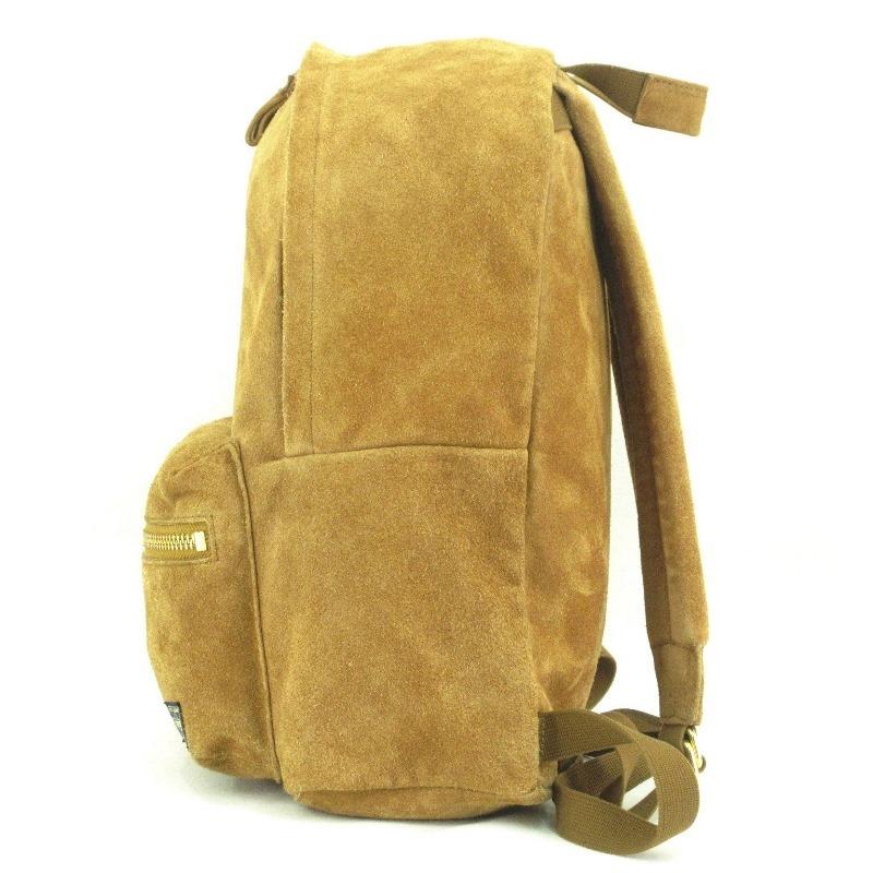 PORTER × 5525gallery ポーター ゴーゴーニーゴーギャラリー SD BACKPACK バックパック リュック ベージュ  レザー スエード   中古 60006560｜classic｜03