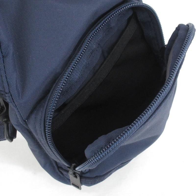 未使用 PORTER ポーター ショルダーバッグ FLASH フラッシュ ポーチ 689-05950 ネイビー 紺 バッグ 鞄 中古 ...