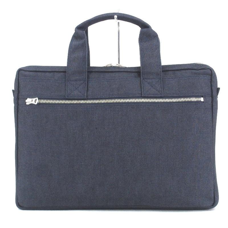 美品PORTER ネイビー ブリーフバック FLASH（PORTER） ポーター フラッシュ 3WAYブリーフケース 689