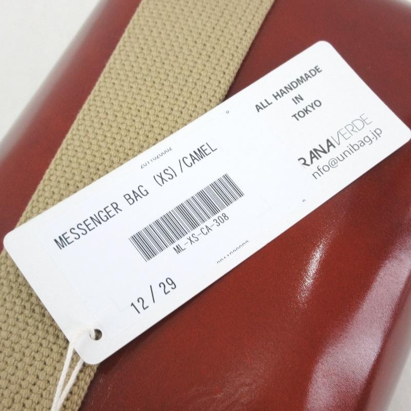 未使用 Uni&co. ユニアンドコー MESSENGER BAG メッセンジャー
