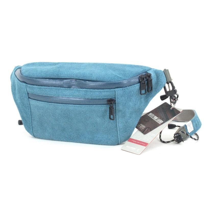 AS2OV 未使用 アッソブ ショルダーバッグ ウォータープルーフ スエード  