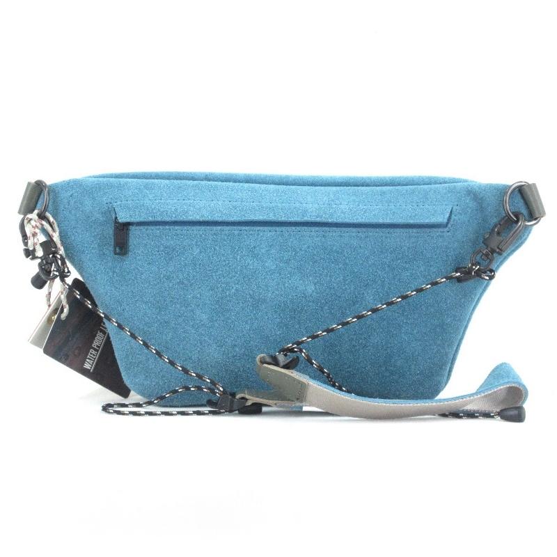 AS2OV 未使用 アッソブ ショルダーバッグ ウォータープルーフ スエード  