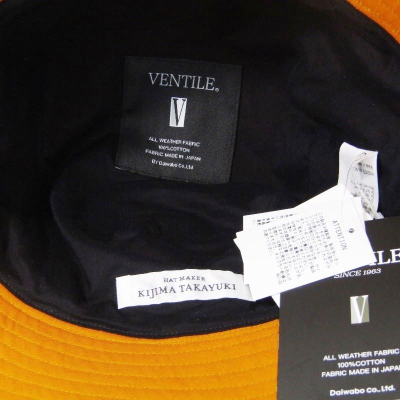 未使用 KIJIMA TAKAYUKI キジマタカユキ バケットハット VENTILE
