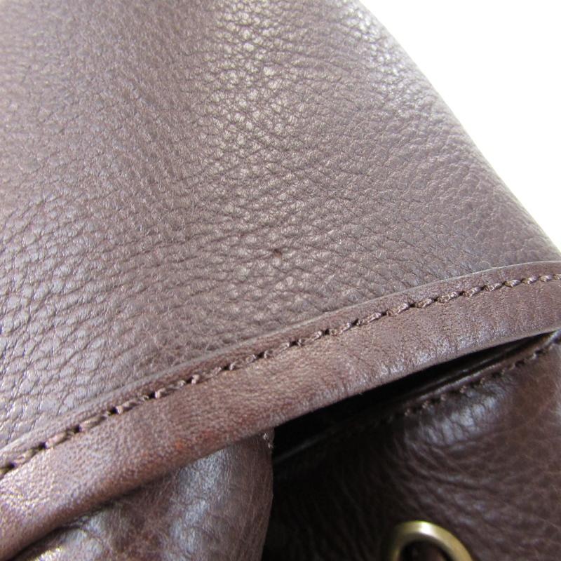 GANZO 7QS-H（チョコ） 7QS-H(ナナキューエス-エイチ)ブリーフケース｜最高級のメンズ